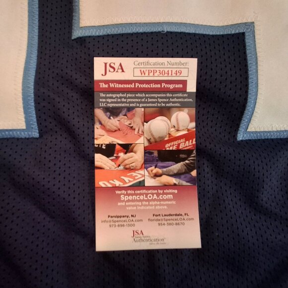 Corey Davis Signed Autographed Titans Jersey JSA - Picture 3 of 5